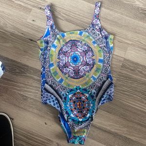 Red Carter bathing suit